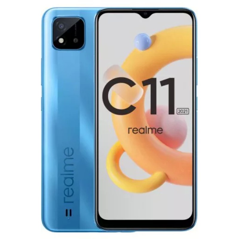 Смартфон Realme C11 2021 RMX3231 2Gb/32Gb (голубой)