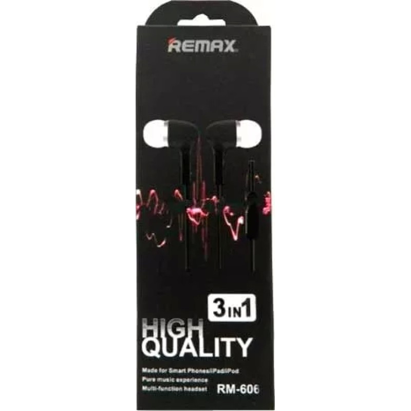 Наушники Remax RM-606 (черный)
