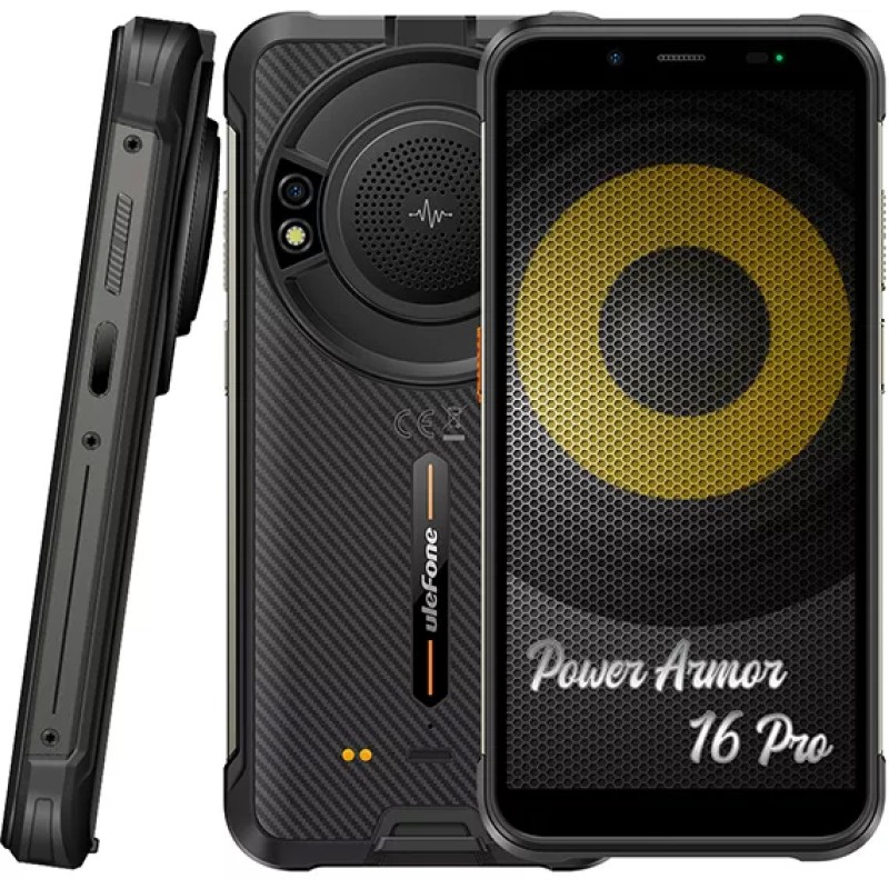Смартфон Ulefone Power Armor 16 Pro (черный)