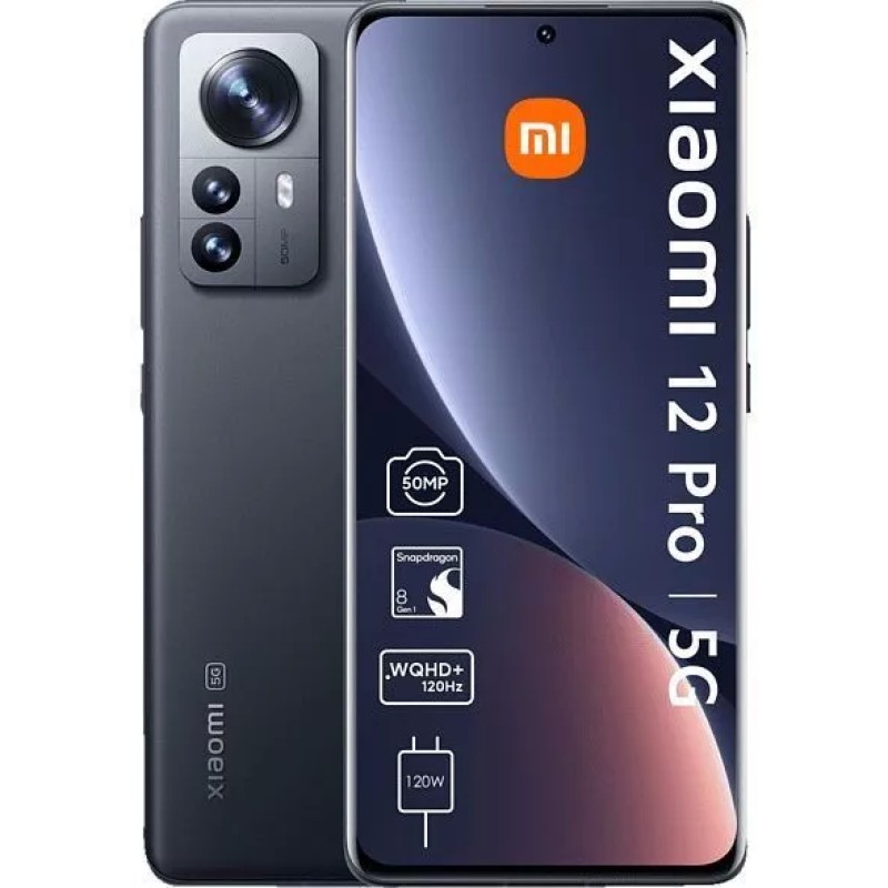 Смартфон Xiaomi 12 Pro 12GB/256GB серый (международная версия)