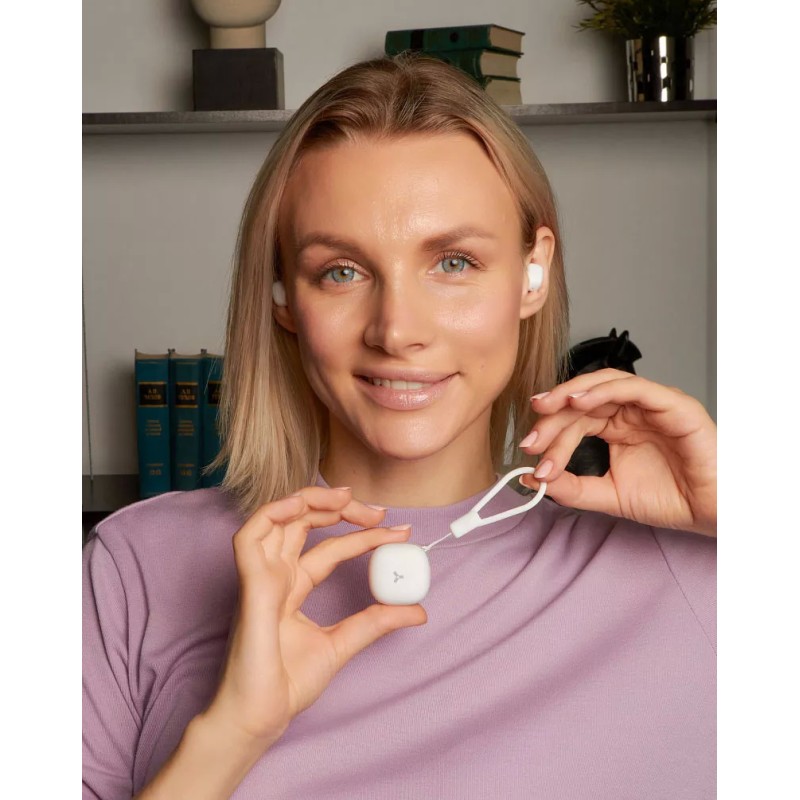 Наушники AccesStyle Candy TWS (белый)