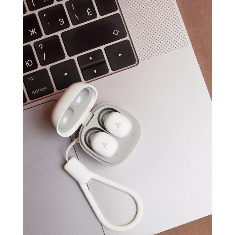 Наушники AccesStyle Candy TWS (белый)