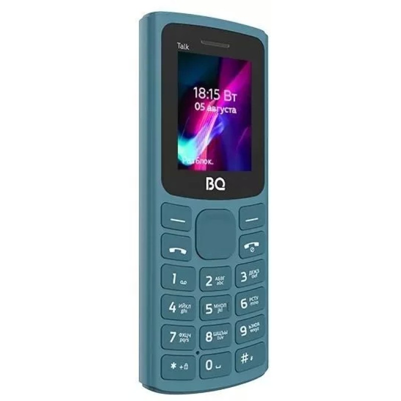 Мобильный телефон BQ BQ-1862 Talk (бирюзовый)