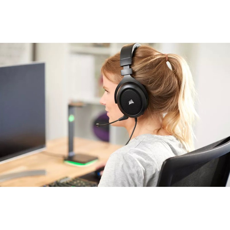 Наушники Corsair HS50 Pro (карбон)