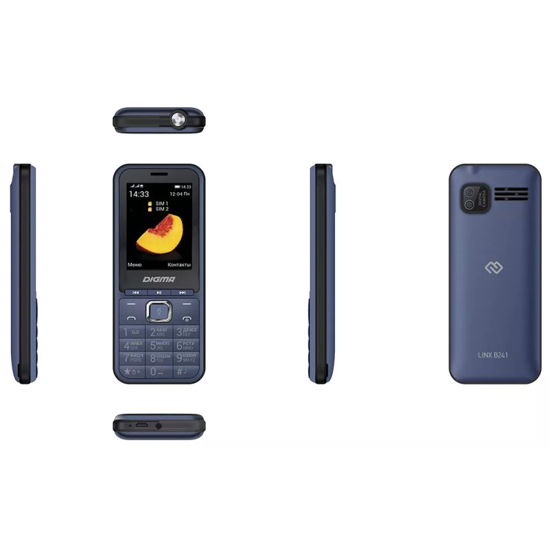 Мобильный телефон Digma Linx B241 (синий)