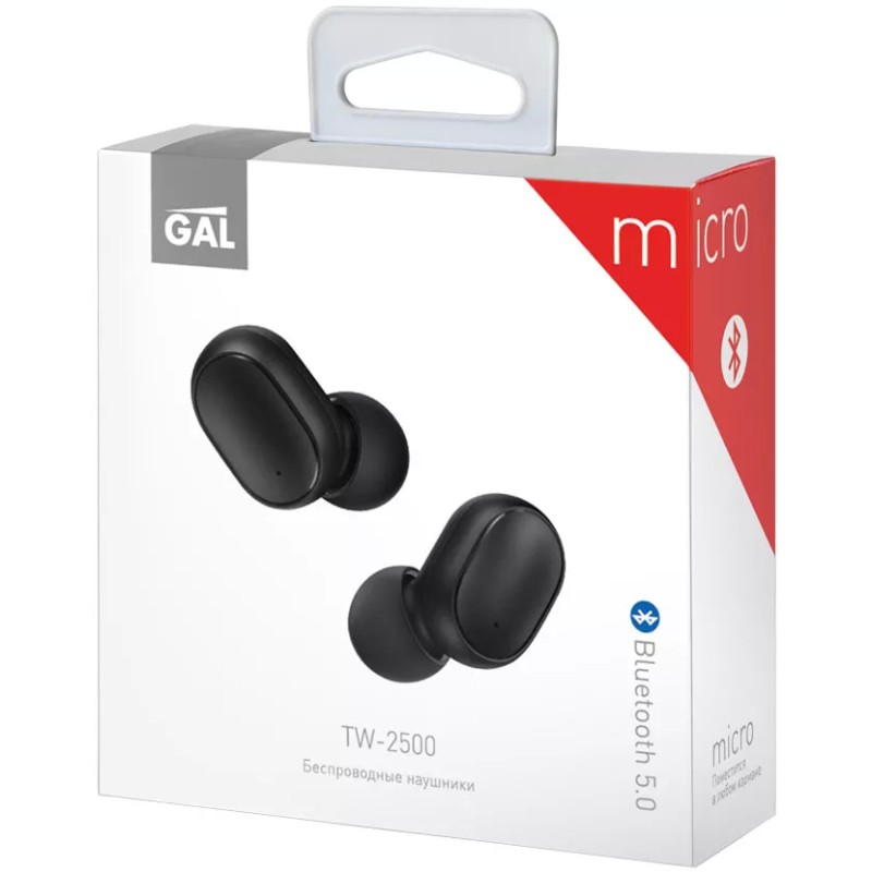 Наушники GAL TW-2500 Black