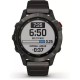 Умные часы Garmin Fenix 6 Pro Solar 47 мм (титановый карбоново-серый, титан)