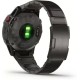 Умные часы Garmin Fenix 6 Pro Solar 47 мм (титановый карбоново-серый, титан)