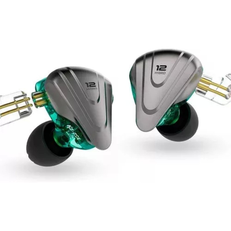 Наушники KZ Acoustics ZSX (с микрофоном) циан