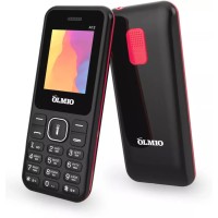 Мобильный телефон Olmio A12 (черный/красный)