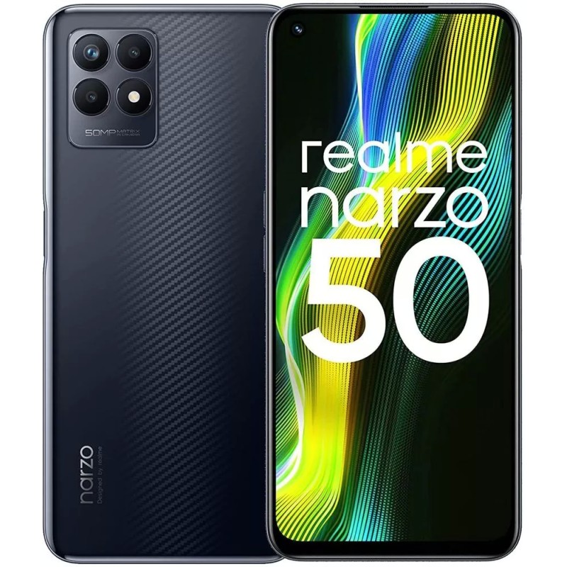 Смартфон Realme Narzo 50 RMX3286 4GB/128GB черный (международная версия)