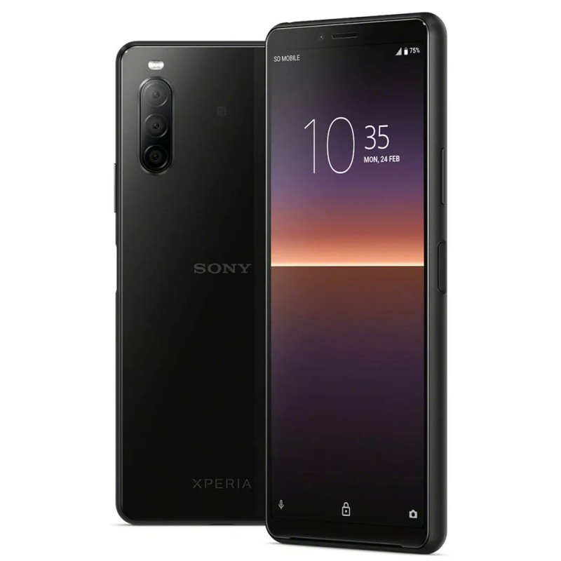 Смартфон Sony Xperia 10 II Dual SIM 4Gb/128Gb Black (XQ-AU52)