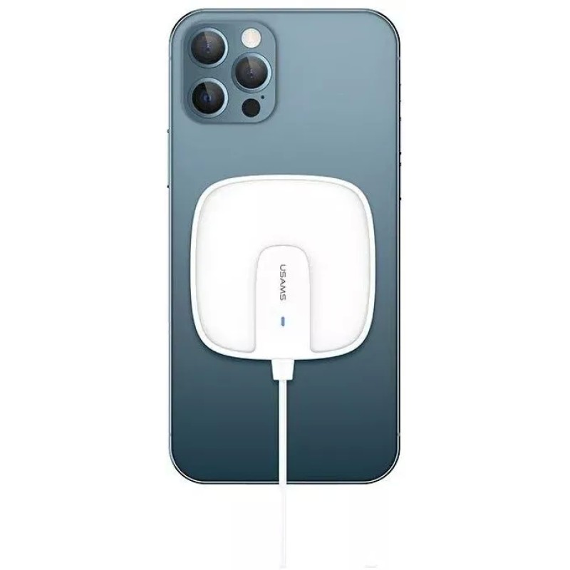 Беспроводное зарядное Usams US-CD159 (белый)