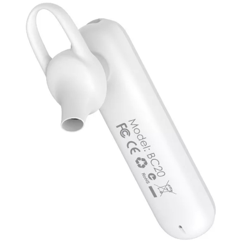 Bluetooth гарнитура Borofone BC20 (белый)