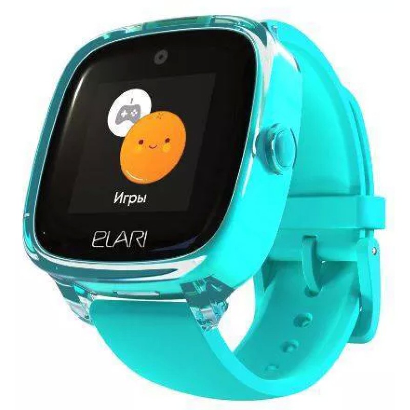 Детские умные часы Elari Kidphone Fresh (бирюзовый)