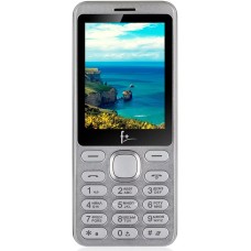 Мобильный телефон F+ S286 (серебристый)
