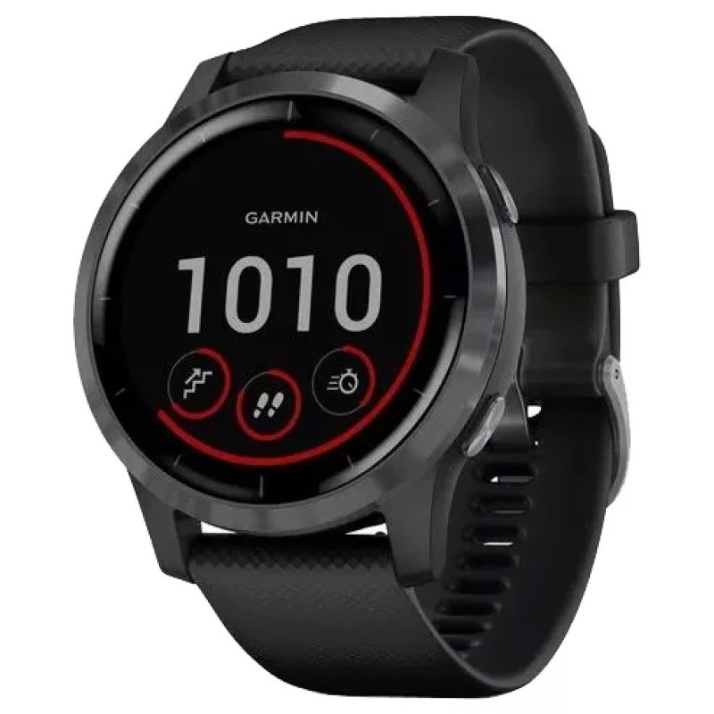 Умные часы Garmin Vivoactive 4 (черный/серый)