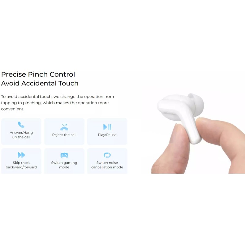 Наушники Haylou T87 Lady Bag (белый/фиолетовый, с цепочкой)