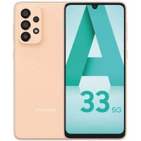 Смартфон Samsung Galaxy A33 5G 8GB/128GB персиковый (SM-A3360/DSN)