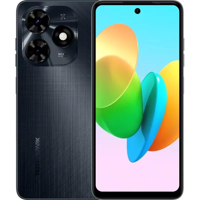 Смартфон Tecno Spark 20C 4GB/128GB (черный)