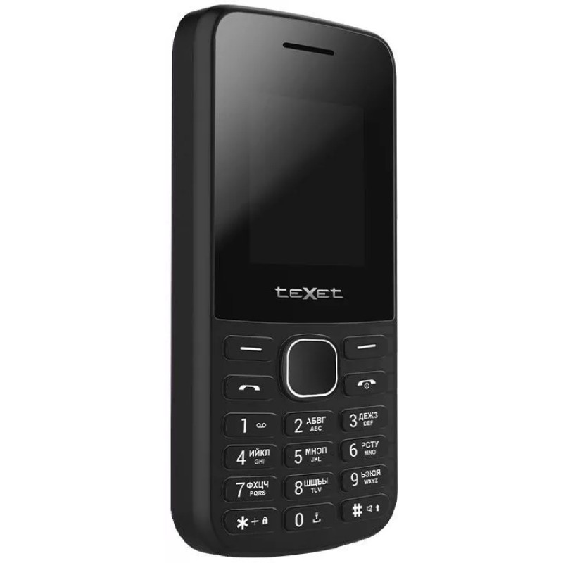 Мобильный телефон TeXet TM-117 (черный)