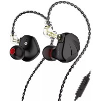 Наушники TRN VX (черный, с микрофоном)