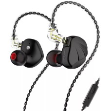 Наушники TRN VX (черный, с микрофоном)