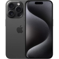 Смартфон Apple iPhone 15 Pro 128GB (черный титан)