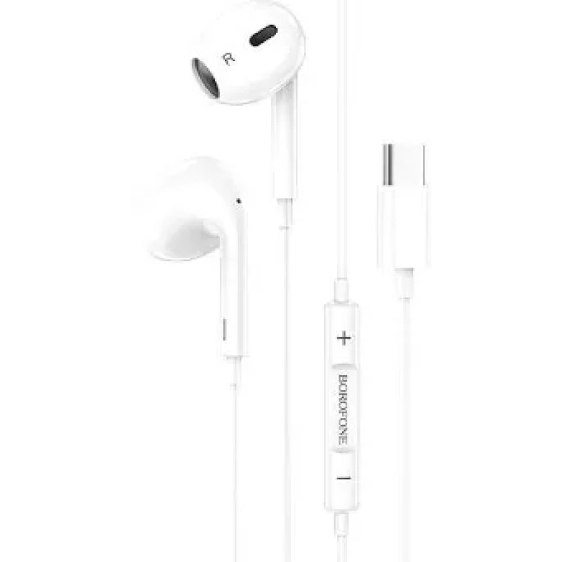 Наушники Borofone BM30 Max Type-C (белый)