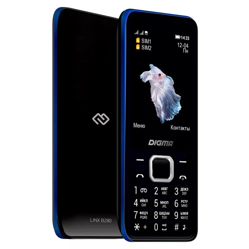 Мобильный телефон Digma Linx B280 (черный)