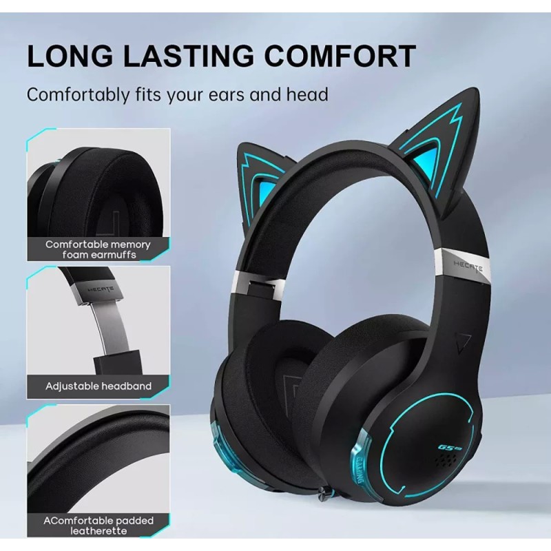 Наушники Edifier Hecate G5BT Cat (черный)