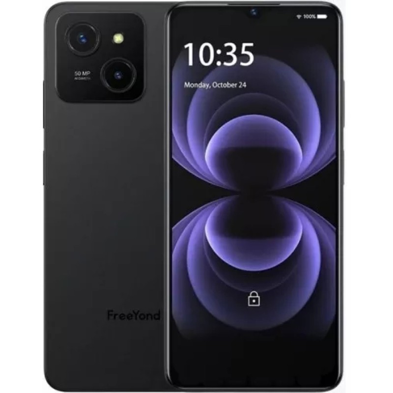 Смартфон FreeYond M5A 8GB/256GB (черный)