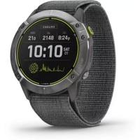 Умные часы Garmin Enduro (серая сталь/серый ремешок UltraFit)