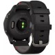 Умные часы Garmin Venu 2 (нержавеющая сталь/черный кожаный)