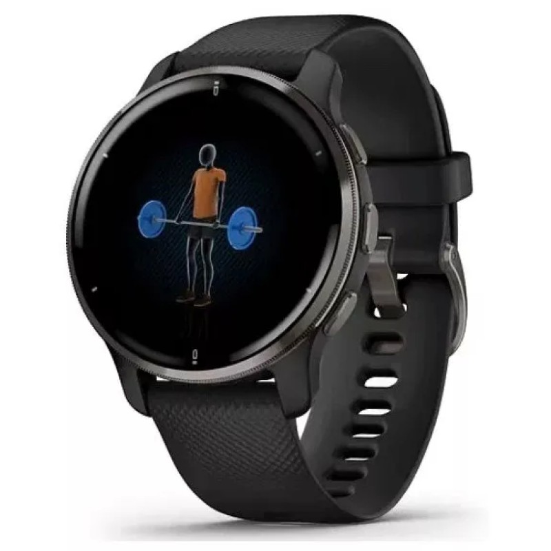 Умные часы Garmin Venu 2 Plus (черный)
