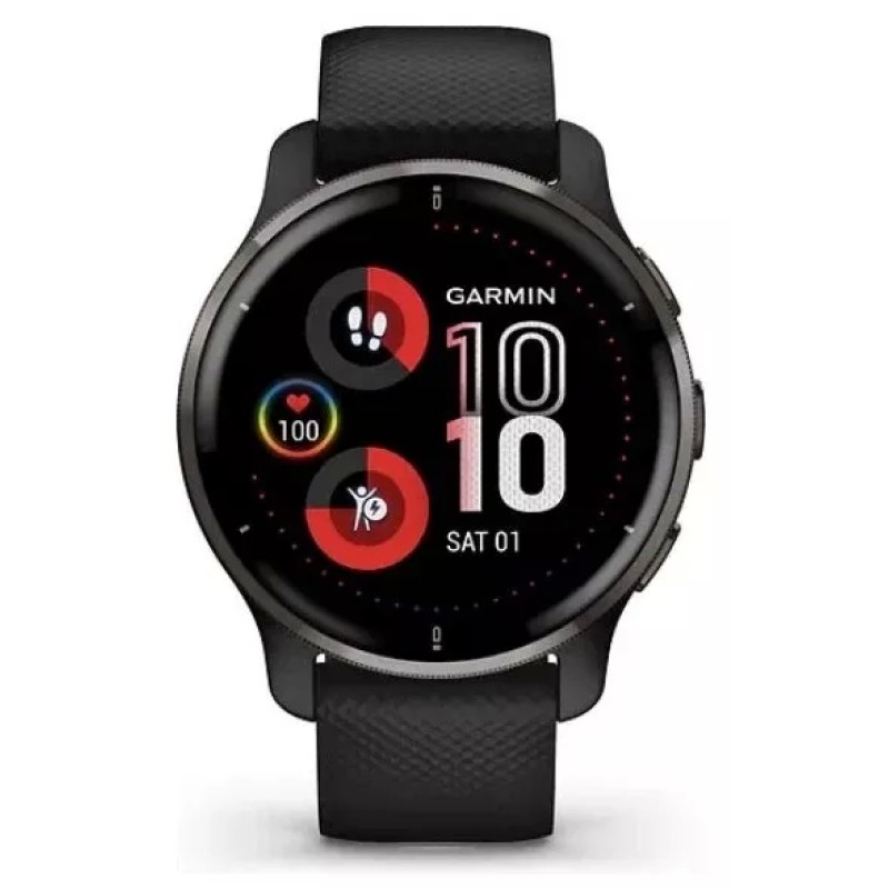 Умные часы Garmin Venu 2 Plus (черный)