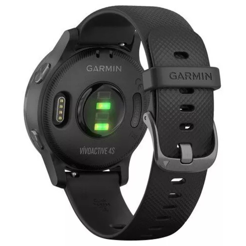 Умные часы Garmin Vivoactive 4s (черный/серый)