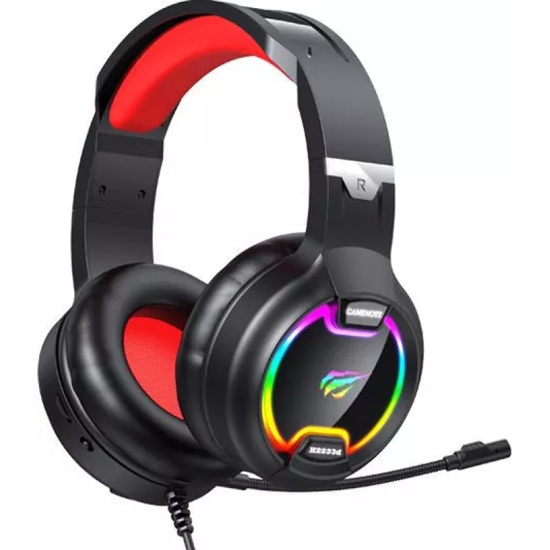 Наушники Havit H2233d (черный/красный)