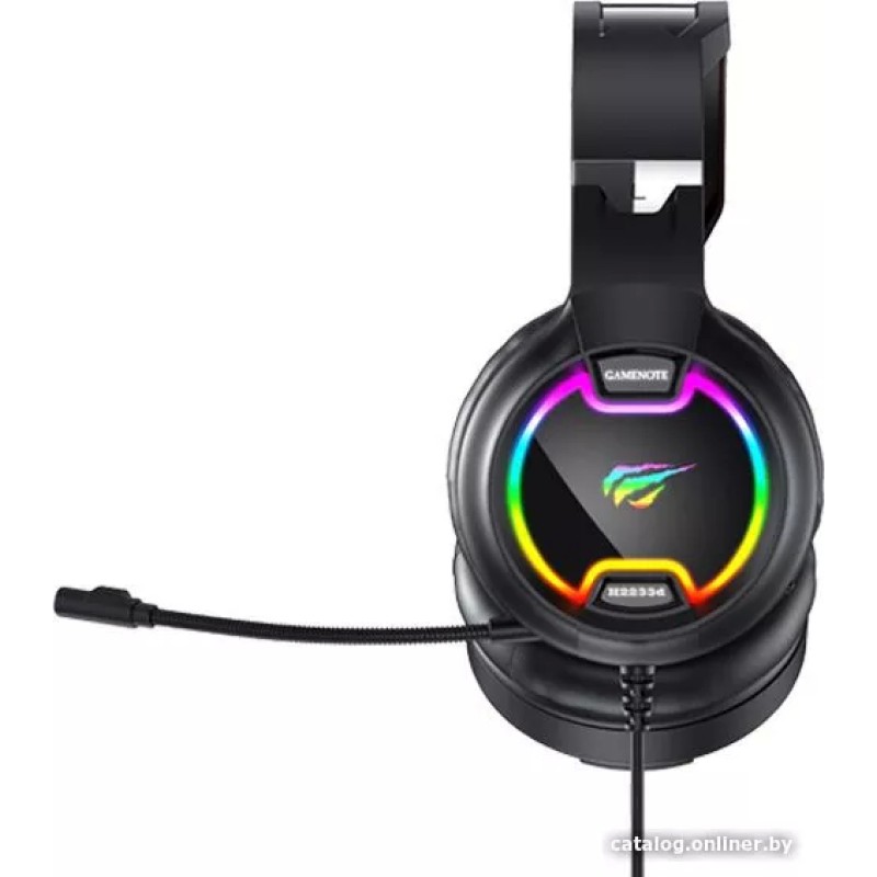 Наушники Havit H2233d (черный/красный)