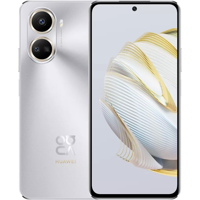 Смартфон Huawei nova 10 SE BNE-LX3 без NFC 6GB/128GB (мерцающий серебристый)