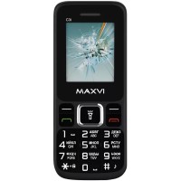 Мобильный телефон Maxvi C3i (черный)