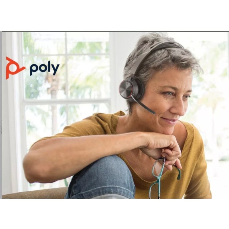 Наушники Plantronics Voyager Focus 2 MS USB-A