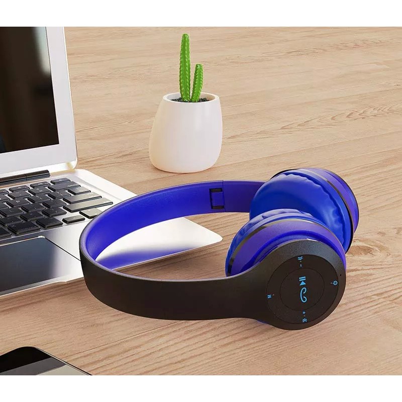 Наушники Borofone BO4 (черный/синий)