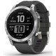 Умные часы Garmin Fenix 7 Solar 47 мм (серебристый/графитовый)