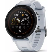 Умные часы Garmin Forerunner 955 Solar (белый камень)