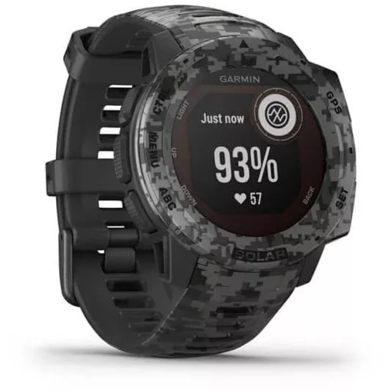 Умные часы Garmin Instinct Solar Camo Edition (графит)