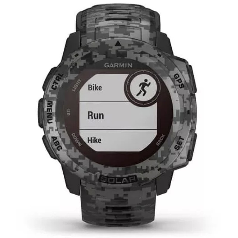Умные часы Garmin Instinct Solar Camo Edition (графит)