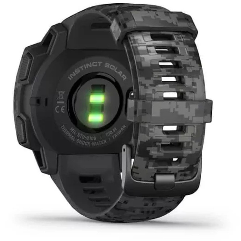 Умные часы Garmin Instinct Solar Camo Edition (графит)