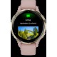 Умные часы Garmin Venu 3S (розовый, с силиконовым ремешком)