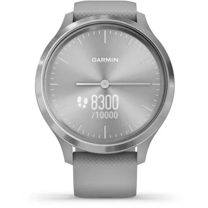 Гибридные умные часы Garmin Vivomove 3 Silver/Gray